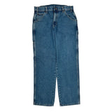 Dickies Carpenter Jeans - 34W 32L Blue Cotton