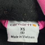 Age 6 Carhartt Jacket - XS Pink Cotton