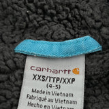 Age 4-5 Carhartt Jacket - 2XS Blue Cotton
