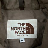 Made In USA The North Face Football Gilet - XL Brown Polyester