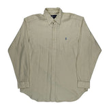 Blake Ralph Lauren Shirt - Medium Beige Cotton Blend