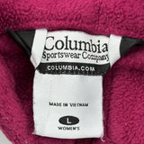 Columbia Fleece - Large Red Polyester