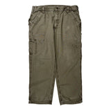 Carhartt Carpenter Trousers - 36W 29L Khaki Cotton