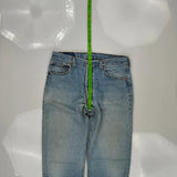 501 Levis Jeans - 32W 30L Light Wash Cotton