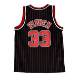 Chicago Bulls Mitchell & Ness #33 Pippen Jersey - Large Black Polyester