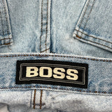 Boss Spellout Jeans - 32W 30L Light Wash Denim
