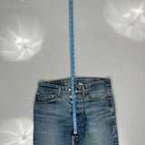 Carhartt Boot Cut Jeans - 28W UK 8 Light Wash Cotton Blend