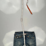 True Religion Boot Cut Jeans - 29W US 4 Blue Cotton