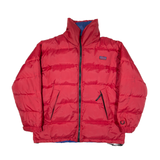 ALASKA SPORTSWEAR Reversible Insulated Mens Puffer Jacket Blue Nylon L