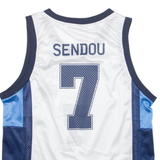 SLAM DUNK Sendou Mens Jersey White Sleeveless USA L