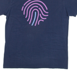 GILDAN Apps Team Mens T-Shirt Blue L