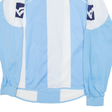 LEGEA No 15 Mens Football Shirt Jersey Blue Long Sleeve V-Neck M