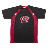 Number 25 Mens Jersey Black USA Crew Neck M