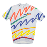 Cycling Shirt Mens Jersey Grey 1/4 Zip M