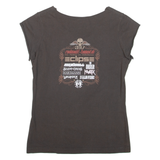 ROCKNACHT 10th Anniversary Womens Band T-Shirt Brown M