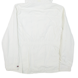 TOMMY HILFIGER Womens Jacket White Nylon Hooded 2XL