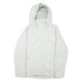 THE NORTH FACE Fleece Lined Womens Jacket White Hooded XL