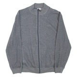 CALVIN KLEIN Mens Track Jacket Grey L