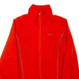 NIKE Womens Track Jacket Orange L