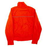 NIKE Womens Track Jacket Orange L