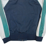 NAUTICA Mens Track Jacket Blue Colourblock M