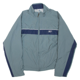 REEBOK Womens Track Jacket Green UK 14