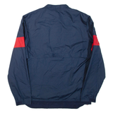 NIKE Mens Pullover Jacket Blue L