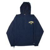 CHAMPION UC Irvine Mens Pullover Jacket Blue USA Hooded M