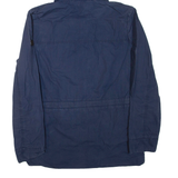 TOMMY HILFIGER Mens Jacket Blue Hooded S