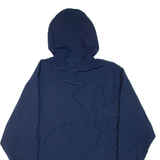 NIKE West Bay Nuggets Mens Pullover Jacket Blue USA Hooded XL