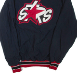 DELONG Syracuse Mens Track Jacket Black USA XL