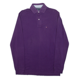 TOMMY HILFIGER Mens Polo Shirt Purple S