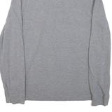 LYLE & SCOTT Mens Polo Shirt Grey Long Sleeve L