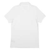 BARBOUR Mens Polo Shirt White S