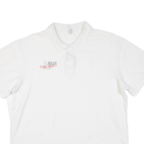 GILDAN Switzerland Mens Polo Shirt White L