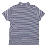 POLO RALPH LAUREN Mens Polo Shirt Blue Striped M