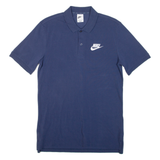 NIKE Mens Polo Shirt Blue S