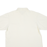 CROCODILE INTERNATIONAL Mens Polo Shirt Cream 2XL
