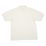 CROCODILE INTERNATIONAL Mens Polo Shirt Cream 2XL