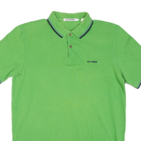 BEN SHERMAN Mens Polo Shirt Green S