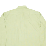 BOSS HUGO BOSS Mens Plain Shirt Green Long Sleeve XL