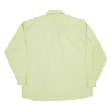 BOSS HUGO BOSS Mens Plain Shirt Green Long Sleeve XL