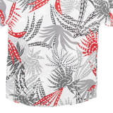 MARRAKECH Mens Shirt White Crazy Pattern M