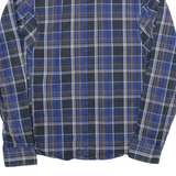 G-STAR Mens Denim Shirt Blue Check Long Sleeve M