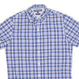 TOMMY HILFIGER Slim Fit Mens Shirt Blue Check S