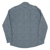 CAMEL ACTIVE Mens Shirt Green Spotted Long Sleeve L