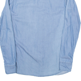 LEE Womens Plain Shirt Blue Long Sleeve S