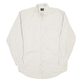 LEVI'S Mens Plain Shirt Beige Long Sleeve S