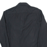 TOMMY HILFIGER Mens Plain Shirt Black Long Sleeve S