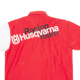 Racing Team Mens Plain Shirt Red L
